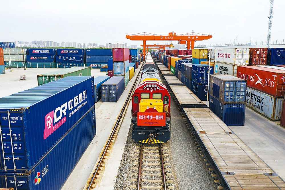 China Europe railway