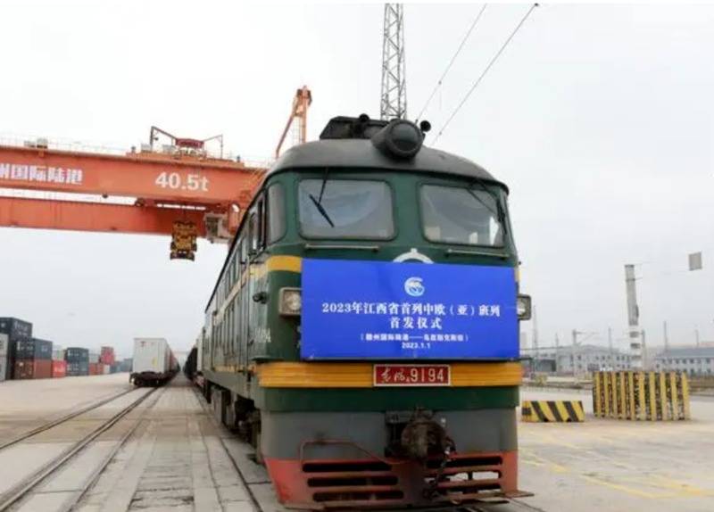 Train China to Europe