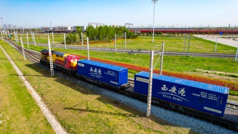 Train from China to Europe