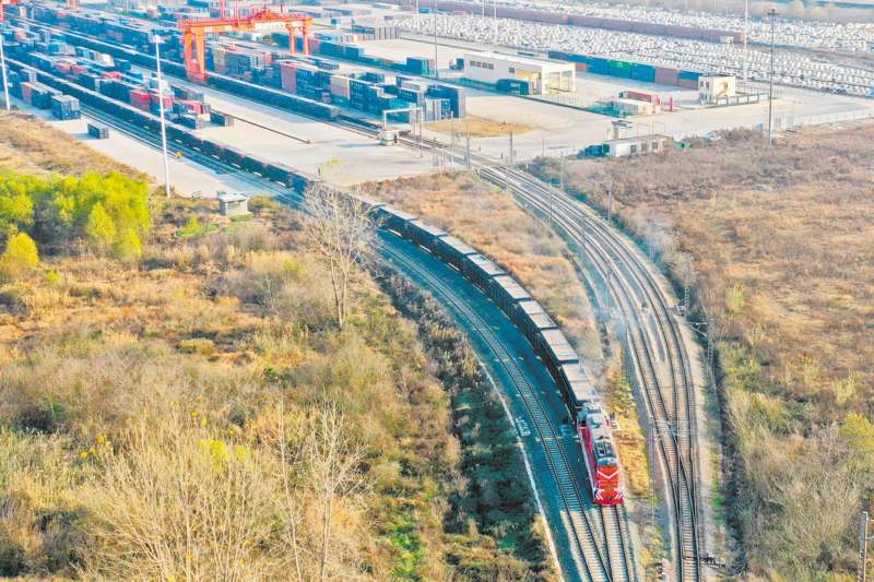 Train from China to Europe