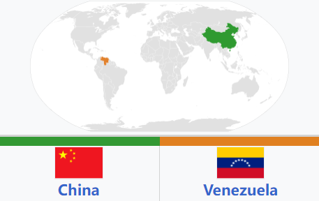 China and Venezuela map.png